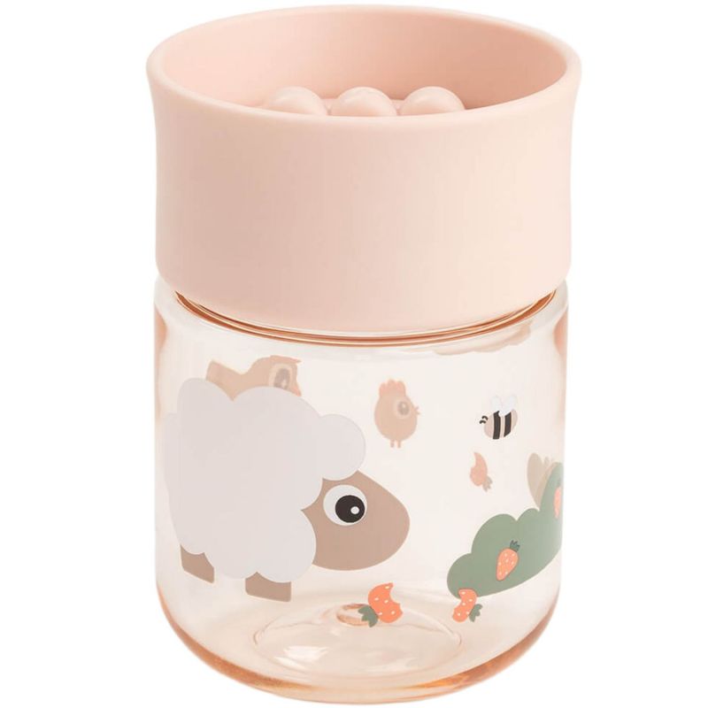 Tasse d'apprentissage 360° Tiny farm Rose Done by Deer Produit 1
