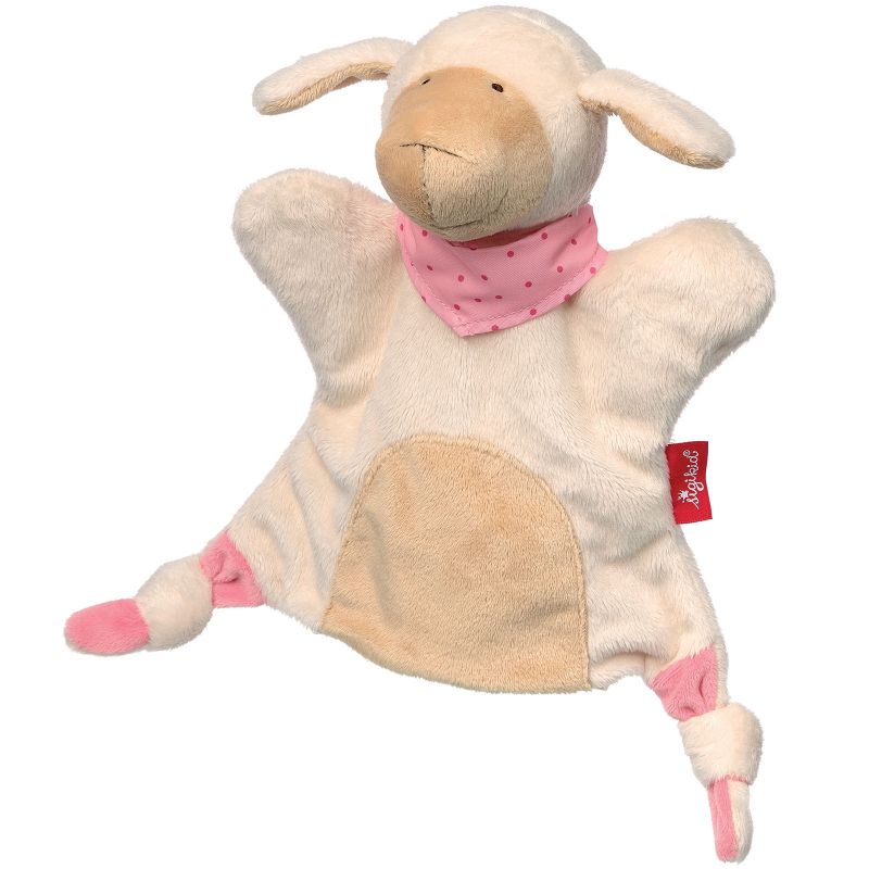 Doudou marionnette mouton (23 cm) Sigikid