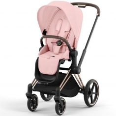 Habillage de Siège pour poussette Priam 4 et Epriam 2 - Peach Pink