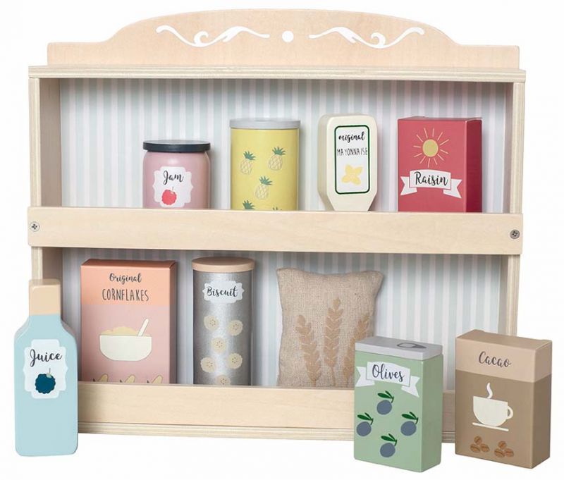 Etagère avec épicerie Jabadabado