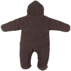 Combinaison pilote en Groloudoux sherpa chocolat (6 mois)