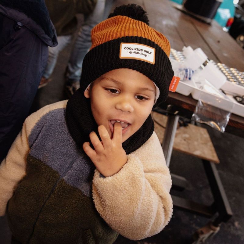 Bonnet Color Block Blacky (6 ans et + ) Hello Hossy Ambiance 4