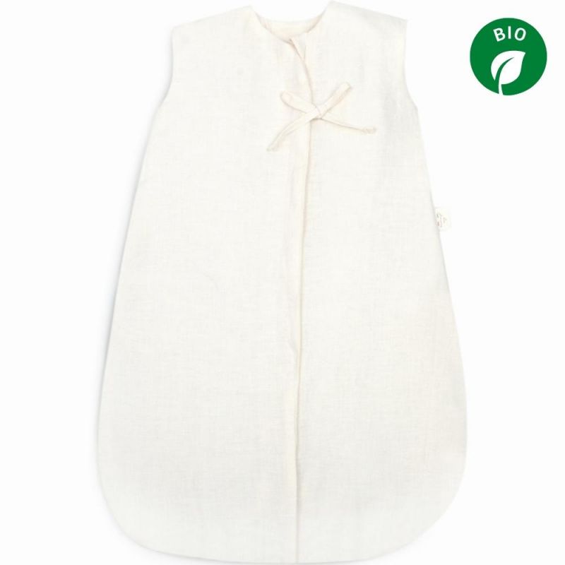 Gigoteuse légère Lin français off white TOG 0,5 (65 cm) Nobodinoz