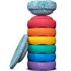 Jeu de motricité Winter Special Rainbow Set complete classic (6+2 blocs)  par Stapelstein