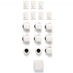 Cadenas magnétiques de sécurité (8 verrous + 2 Clefs) - Dooky