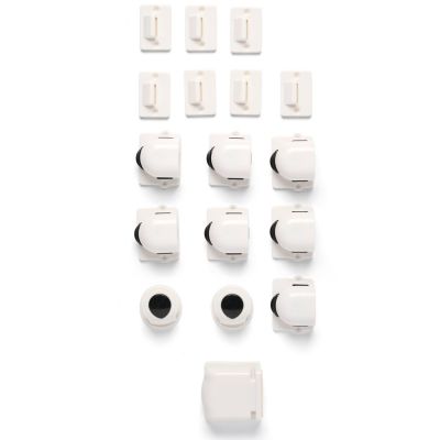 Cadenas magnétiques de sécurité (8 verrous + 2 Clefs) Dooky