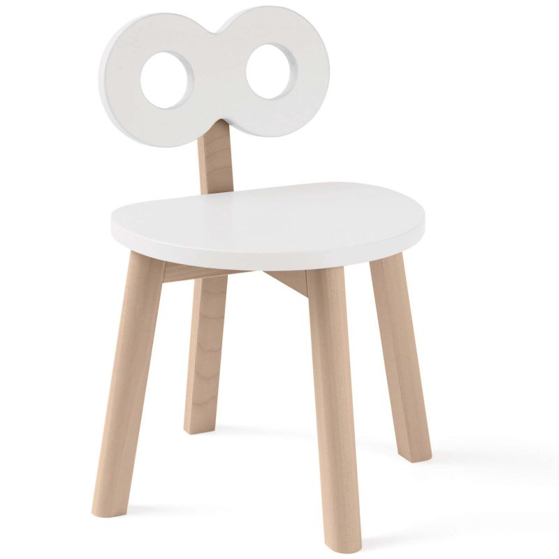 Chaise enfant infini blanche ooh noo