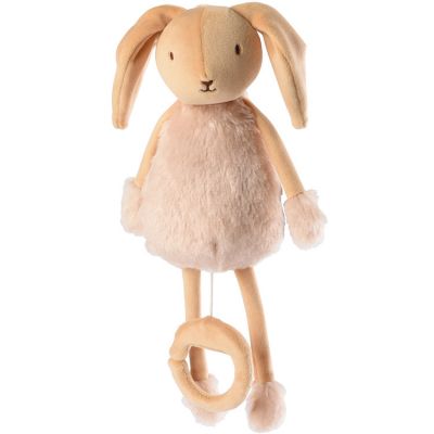 Peluche musicale Les doux Bidous Valentin le lapin (28 cm)  par Pioupiou et Merveilles