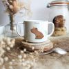 Tasse en porcelaine Ourson brun (personnalisable)  par Gaëlle Duval