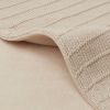 Couverture polaire en coton bio Pure Knit Nougat (75 x 100 cm)  par Jollein