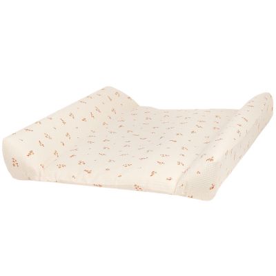 Matelas à langer imperméable et housse Yellow Lily Nobodinoz