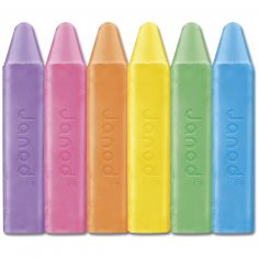 Lot de 6 craies de trottoir