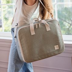 Valise de maternité à pois Poppy Mousse