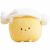 Variation Jaune, blanc du produit Porte-clé peluche Picnic Tofu (15 cm) de la marque Bazuuyu