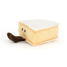 Peluche Amuseable Fromage Brie (22 cm)