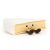 Variation Blanc, jaune, marron du produit Peluche Amuseable Fromage Brie (22 cm) de la marque Jellycat