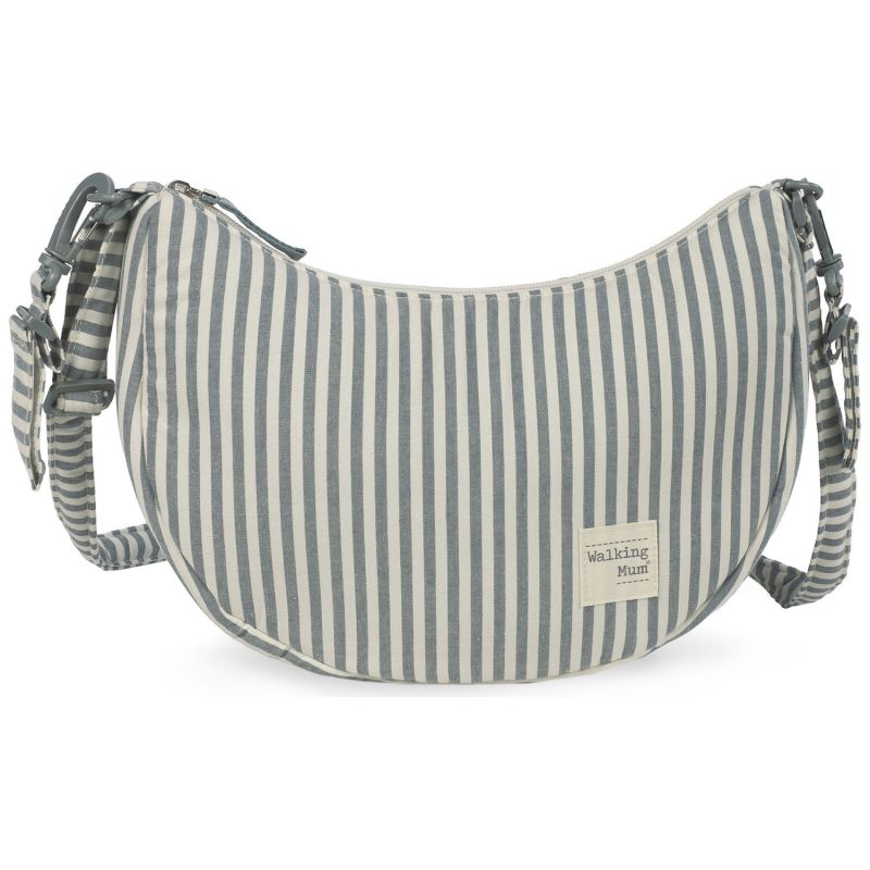 Sac bandoulière Gondole Praliné Rayures Matcha Walking Mum Produit 1