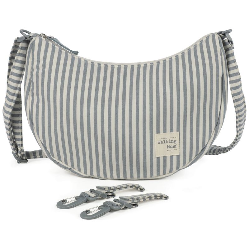 Sac bandoulière Gondole Praliné Rayures Matcha Walking Mum Produit 3