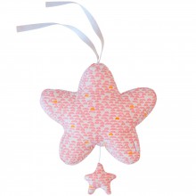 Coussin étoile musical Pebble Pink (23 x 27 cm)  par Trixie