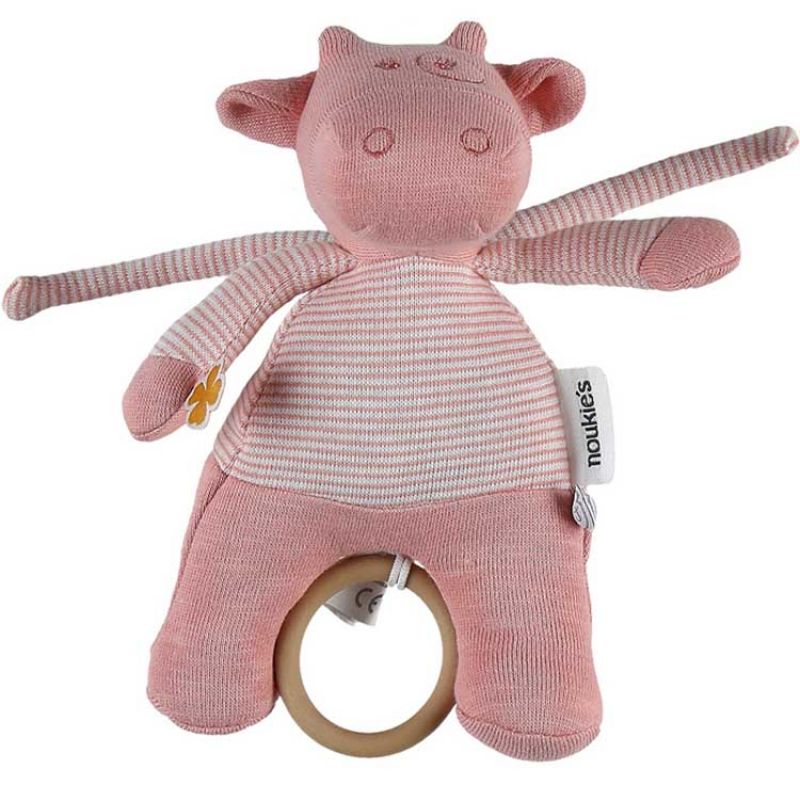 Peluche musicale à suspendre Iconiques Lola rose (23 cm) Noukie's
