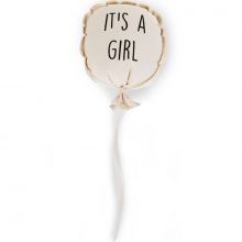 Décoration ballon en coton It's a girl  par Childhome