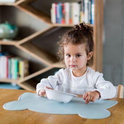 Set de table Ours Vert d'eau