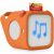 Variation Orange du produit Housse en silicone pour Yoto Player Adventure Jacket Orange (3ème Génération) de la marque Yoto