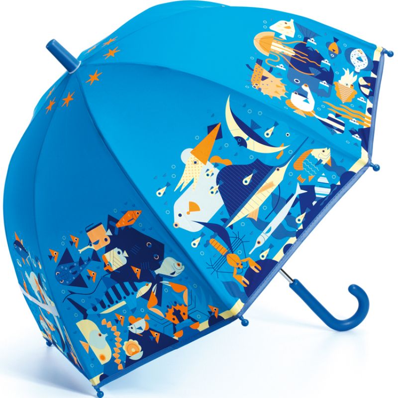 Parapluie enfant Monde marin Djeco