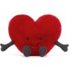 Peluche Amuseable Cœur rouge (19 cm)  par Jellycat