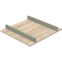 Plan à langer pour commode Eleonore kaki - Sauthon mobilier