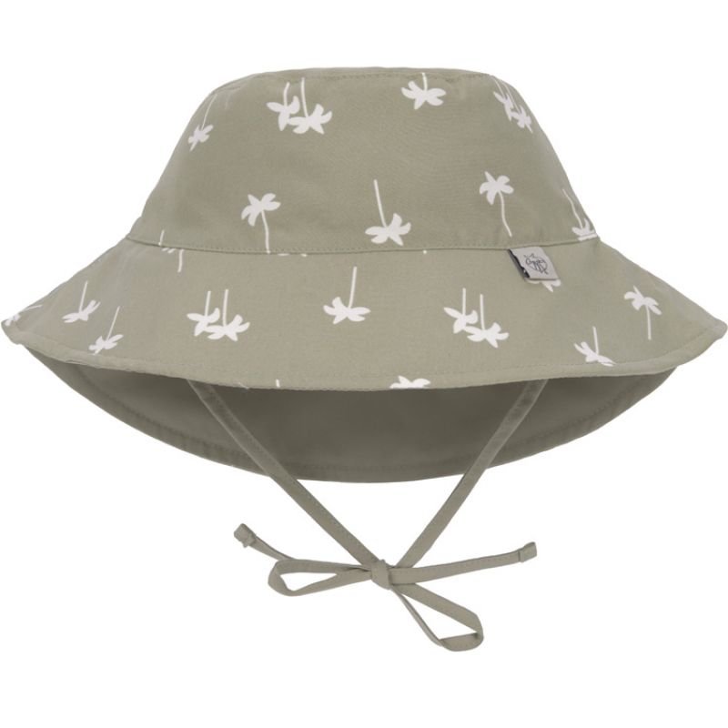 Chapeau anti-UV réversible Palmiers olive (3-6 mois) Lässig