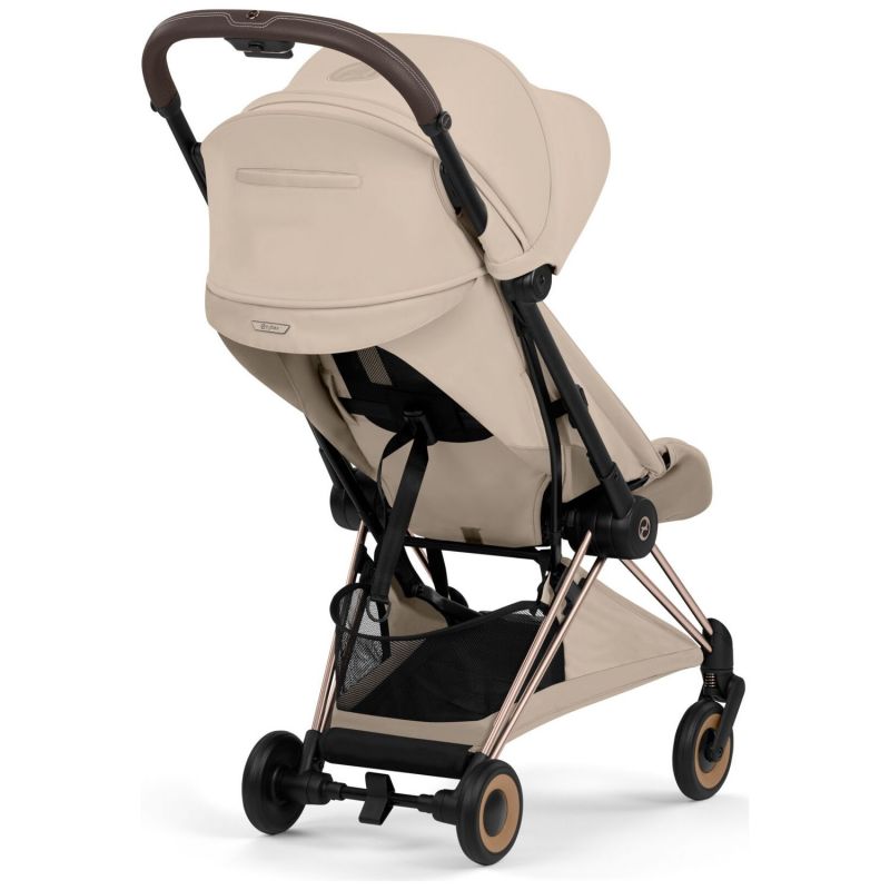 COŸA Style 2026 Poussette ultra-compacte et Châssis Rose Gold Cozy Beige Cybex Produit 5