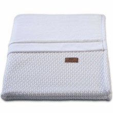 Couverture Robust Maille blanc (70 x 95 cm)  par Baby's Only