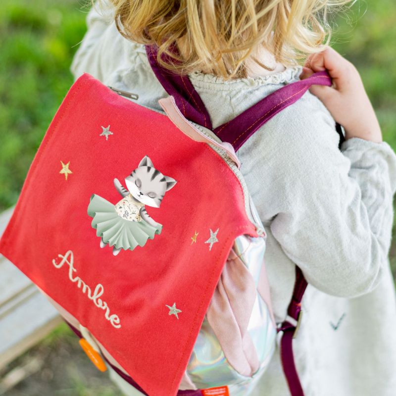 Sac à dos Chat d'Opéra (personnalisable) L'oiseau bateau Ambiance 3