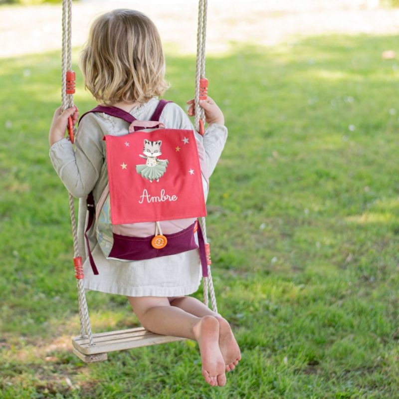 Sac à dos Chat d'Opéra (personnalisable) L'oiseau bateau Ambiance 4