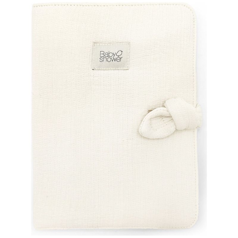 Protège carnet de santé Knot Liberty Ivory Powder Babyshower Produit 1