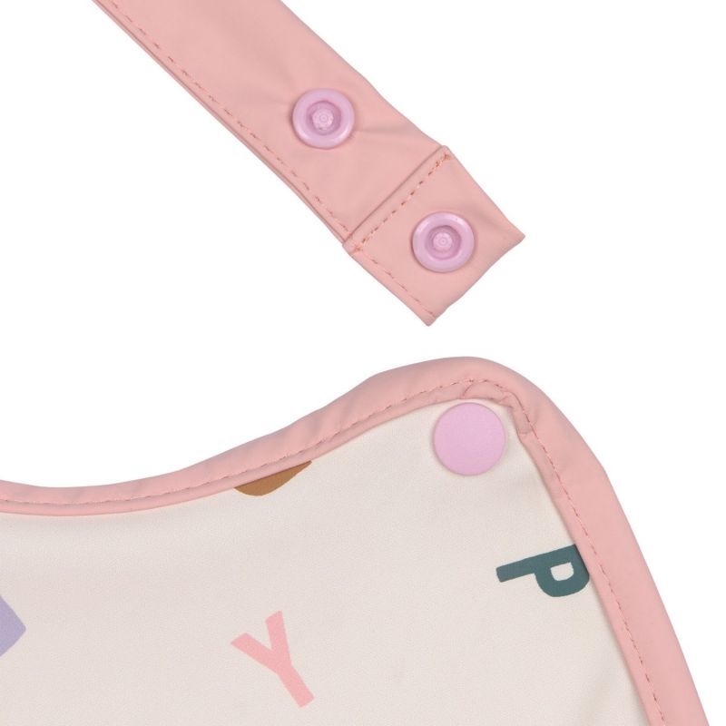 Bavoir Medium Drop avec poche Happy Fruits rose Lässig Produit 3