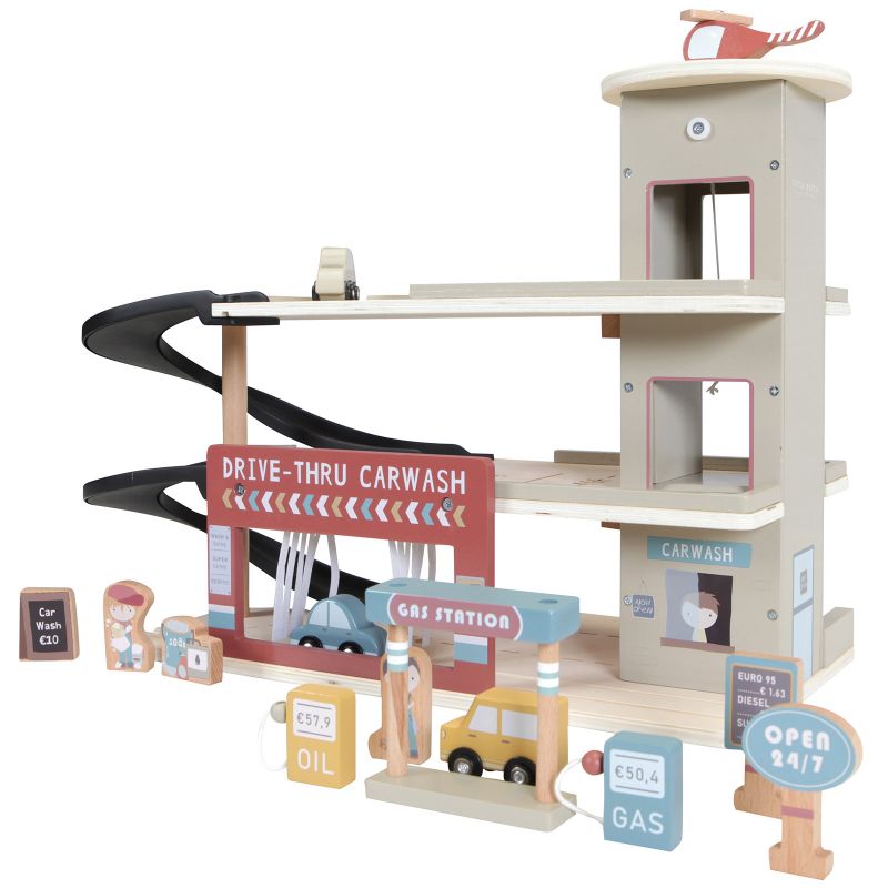 Garage en bois + figurines Little Dutch Produit 1 grande taille