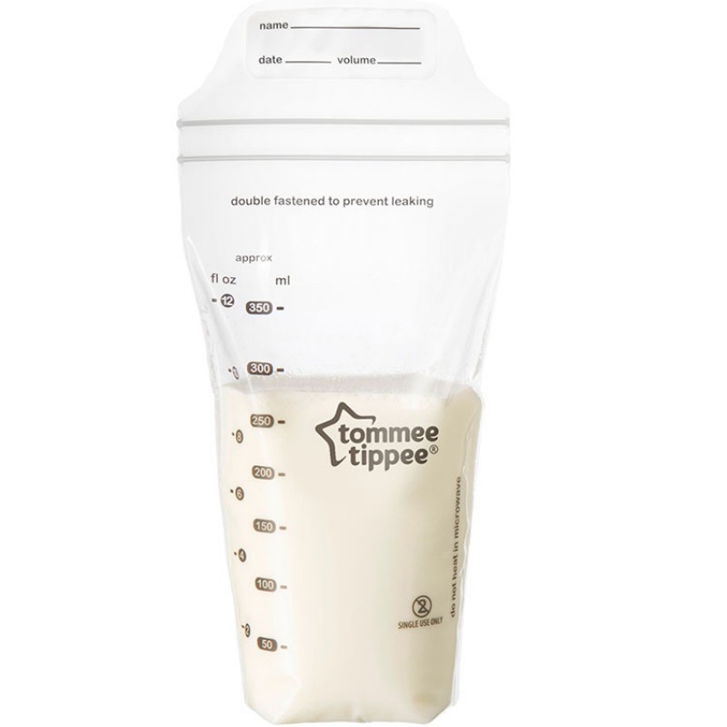 Lot de 36 sachets de conservation du lait maternel Tommee Tippee