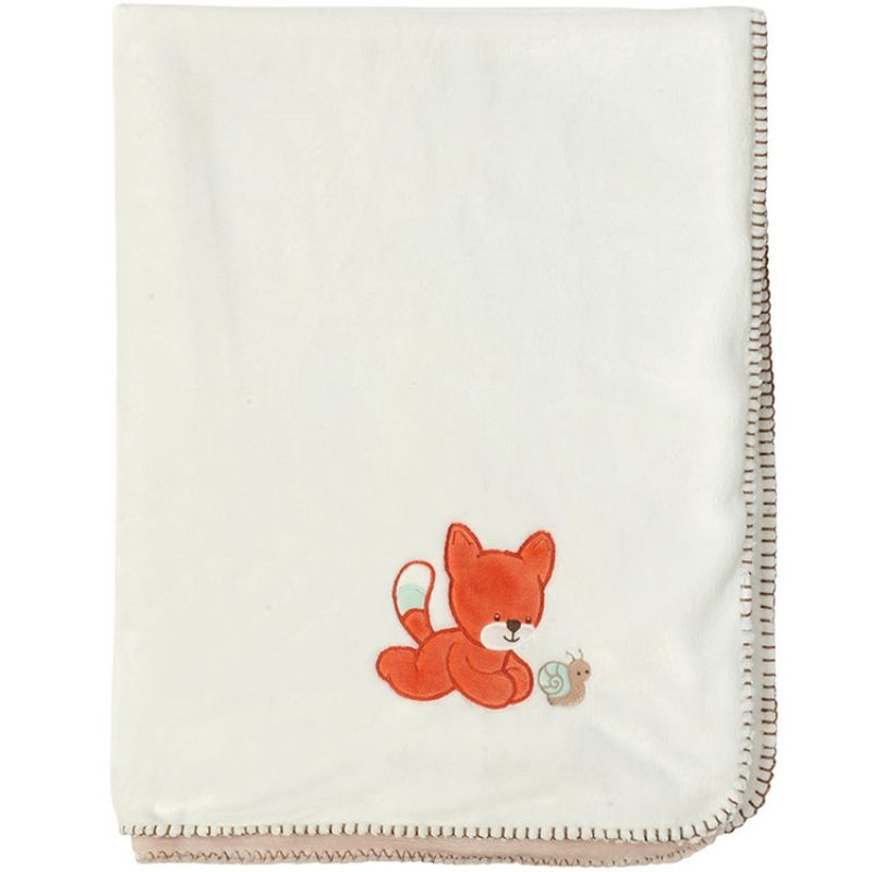 Couverture ultra-douce Oscar le renard (75 x 100 cm) Nattou