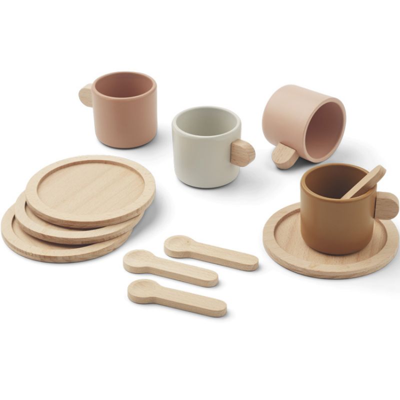 Dînette en bois Callum Rose multi mix Liewood