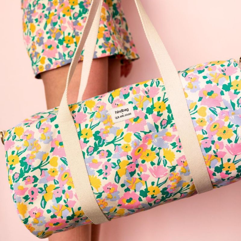 Sac week-end Simon Pastel Bloom Hindbag x We Are Jolies Hindbag Ambiance 6