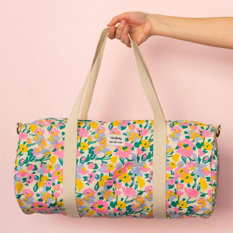 Sac week-end Simon Pastel Bloom Hindbag x We Are Jolies Hindbag Ambiance 7