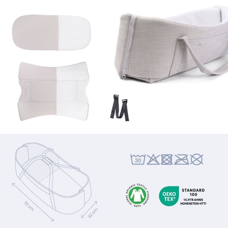 Couffin bébé Nest & Go Sand - Reconditionné Doomoo Produit 3