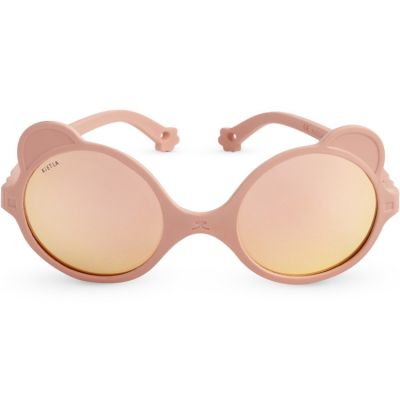 Lunettes de soleil Ourson baby Rose pêche (0-12 mois)  par KI et LA