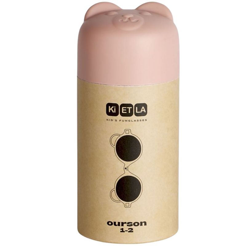 Lunettes de soleil Ourson Rose pêche (0-12 mois) KI et LA Packaging 8