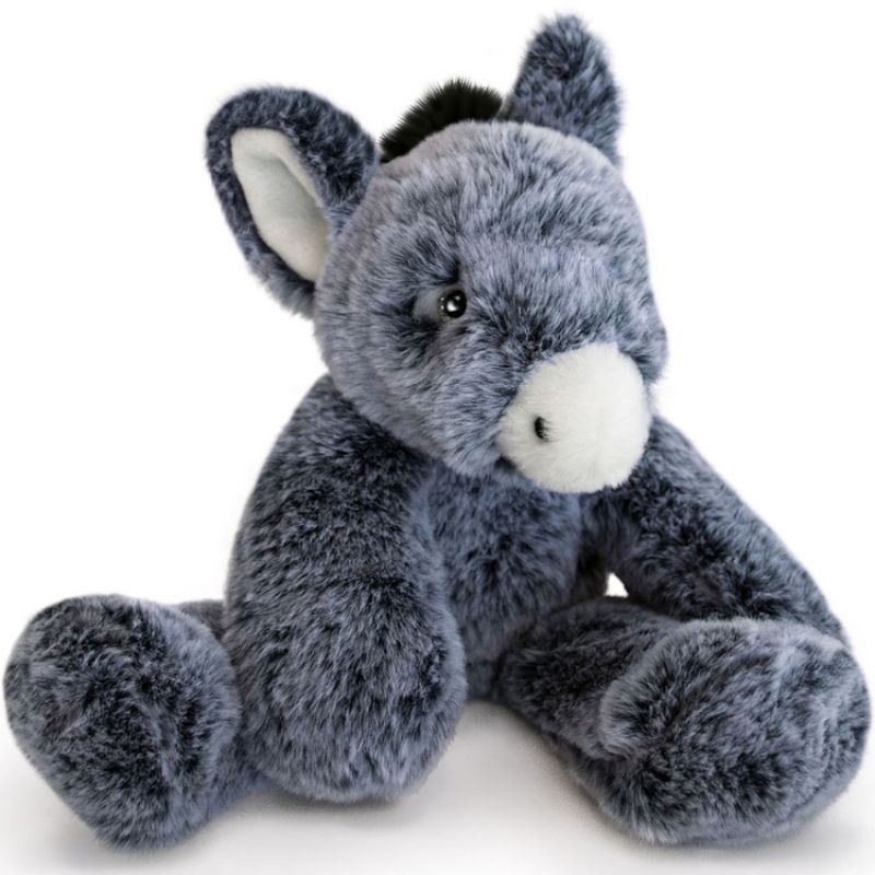 Coffret peluche âne Sweety Mousse (25 cm) Histoire d'Ours