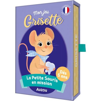 Jeu de cartes Mon jeu Grisette - La Petite Souris en mission  par Auzou Editions