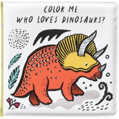 Livre de bain Qui aime les dinosaures ?