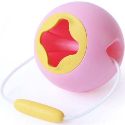 Seau rond Mini Ballo rose et jaune (1,7 L) Quut